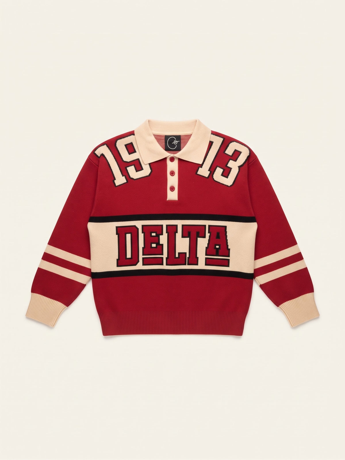 Delta Vintage Knitted Rugby